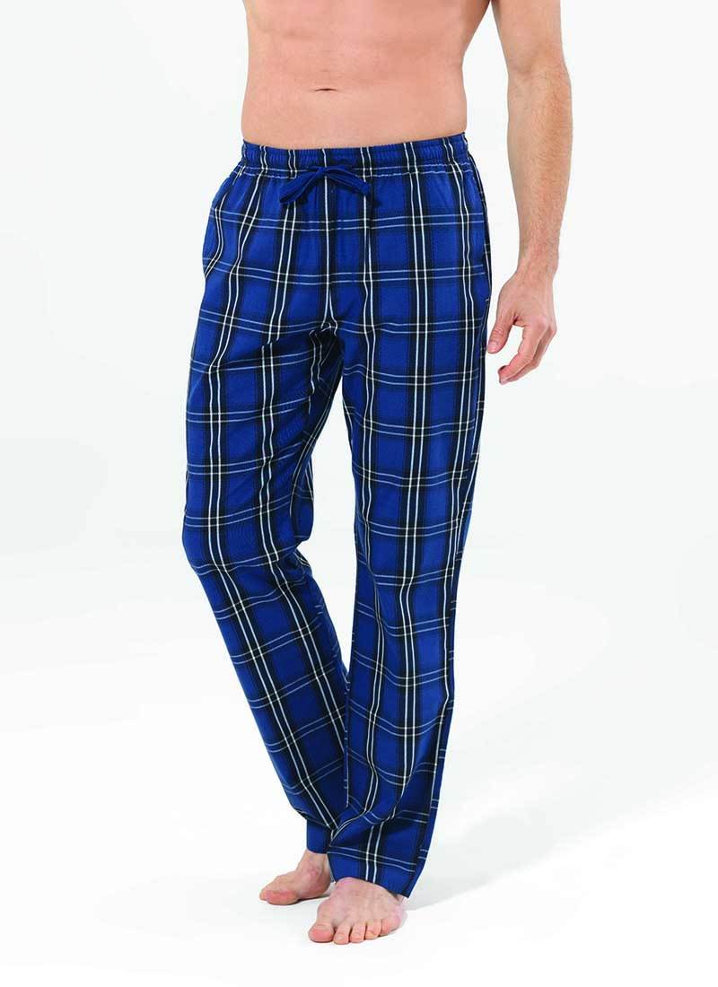 Erkek Pijama - Alt 7509 - Mavi