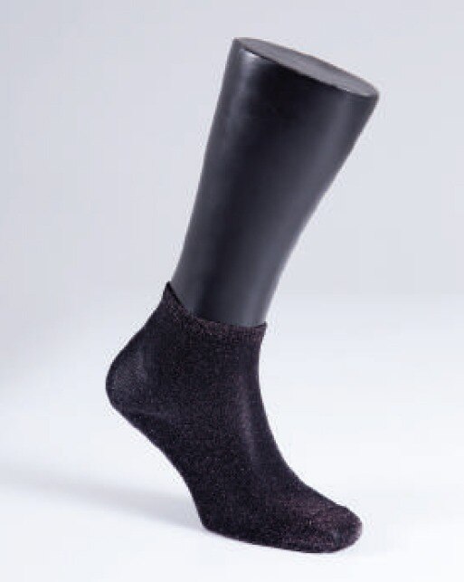 Kadın Çorap Simli 9913 - Siyah Gümüş
