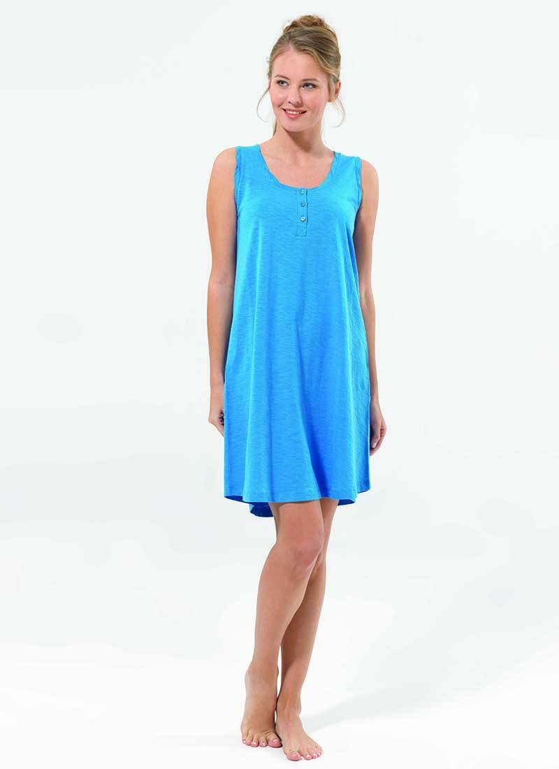 Kadın Elbise 6002 - Mavi
