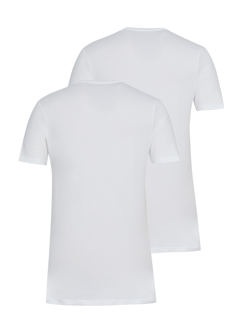 Erkek Tshirt 2'li Paket Tender Cotton 9675 - Beyaz